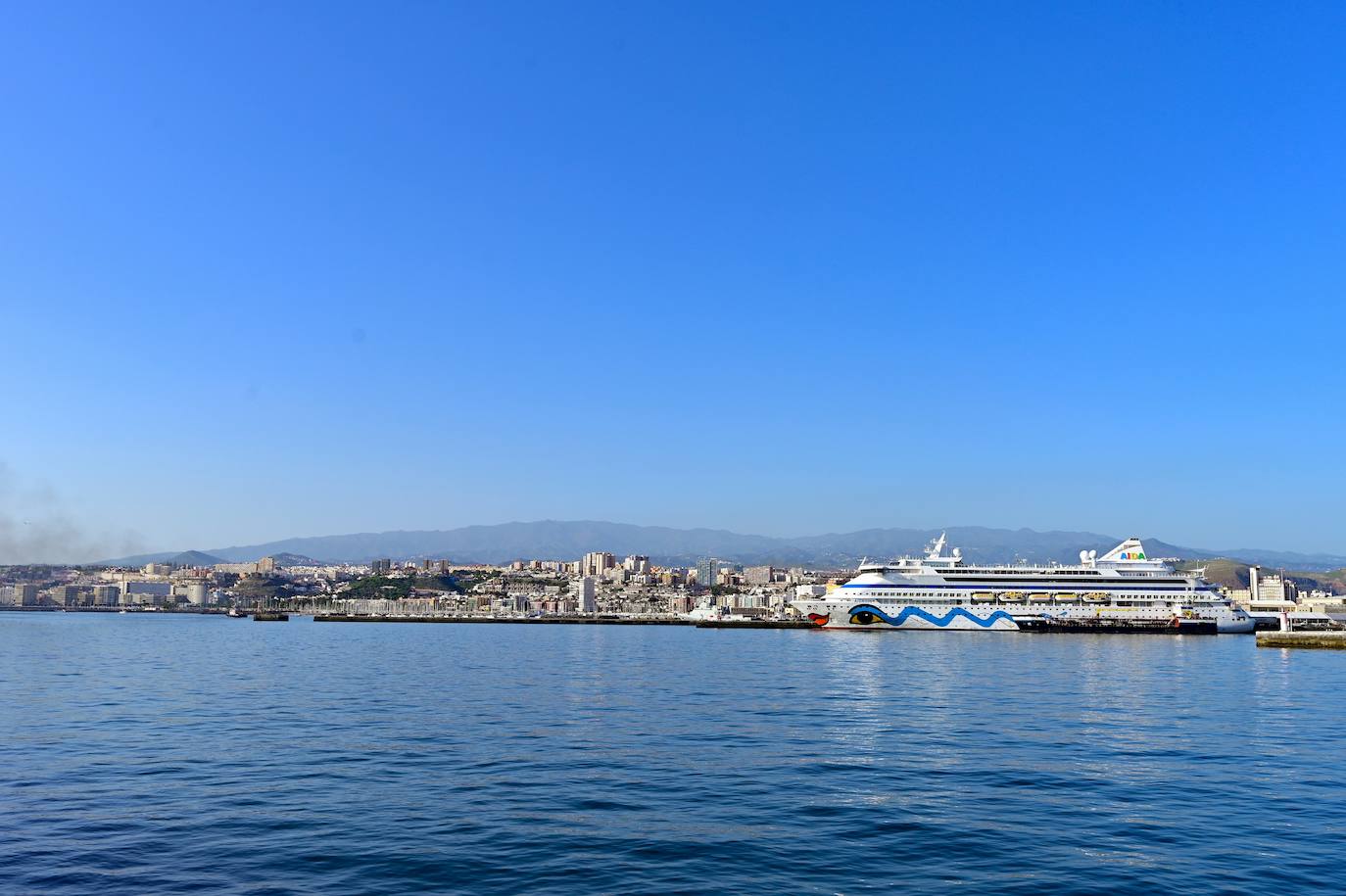 Crucero en el Puerto de Las Palmas.