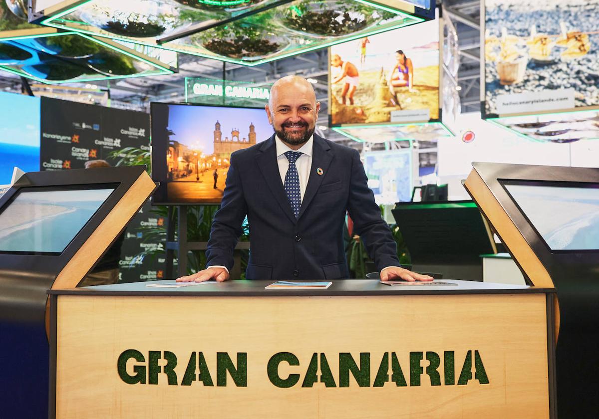 Carlos Álamo es el consejero de Turismo del Cabildo de Gran Canaria.