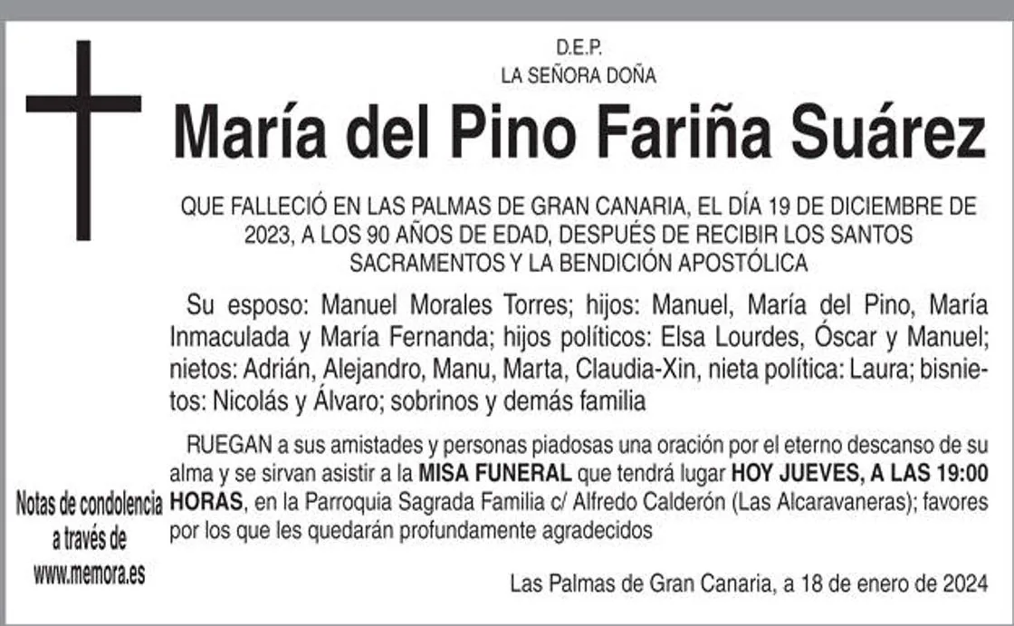 María del Pino fariña Suárez