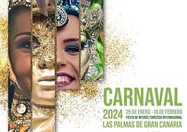 Cartel del Carnaval capitalino.