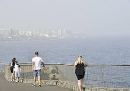 Episodio de calima en Las Palmas de Gran Canaria.