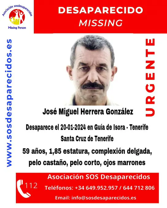 Buscan a un hombre desaparecido en Guía de Isora hace cuatro días