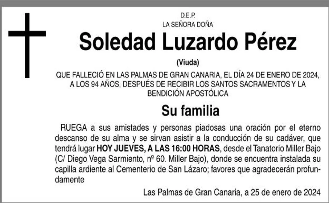 Soledad Luzardo Pérez