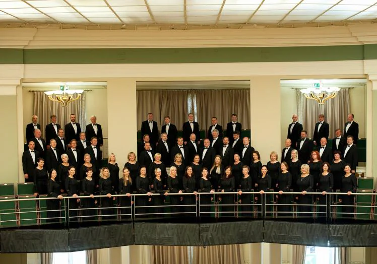 El Coro Estatal de Kaunas.