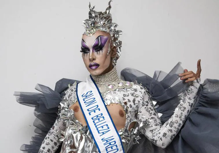 Drag Ármek, candidato al trono drag queen del carnaval de Las Palmas de Gran Canaria.