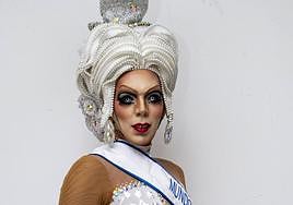 La Giova Drag, participante en la preselección drag del carnaval de Las Palmas de Gran Canaria.