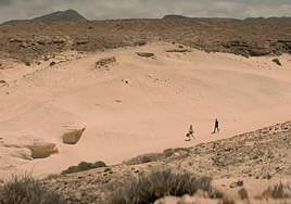 Imagen del rodaje de la película.