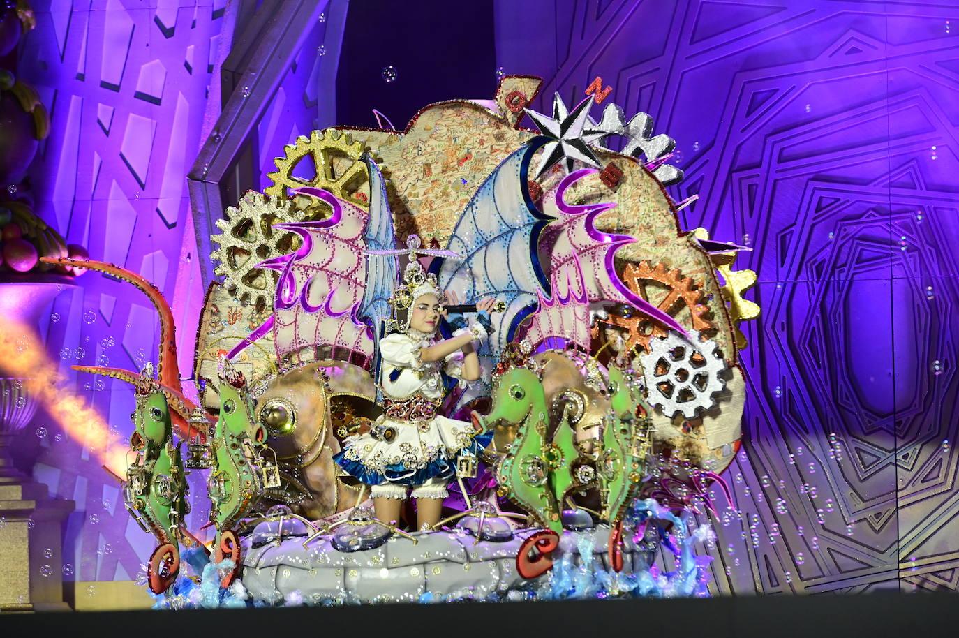 El trono infantil de &#039;Los Carnavales del Mundo&#039;, en imágenes