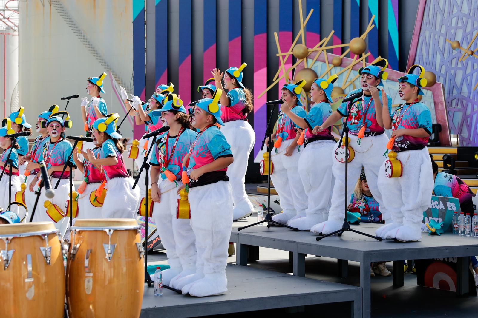 La cantera del carnaval de Las Palmas de Gran Canaria toma el escenario