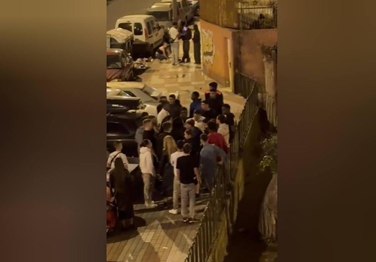 Una discusión acaba a golpes en el carnaval de Las Palmas de Gran Canaria