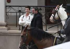 Imágenes del rodaje de la serie 'Zorro' en Gran Canaria.