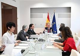 Ángel Víctor Torres presidió la primera reunión de la Conferencia Interministerial de Inmigración.
