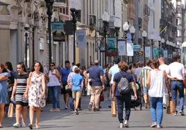 Calle de Triana en la capital grancanaria.