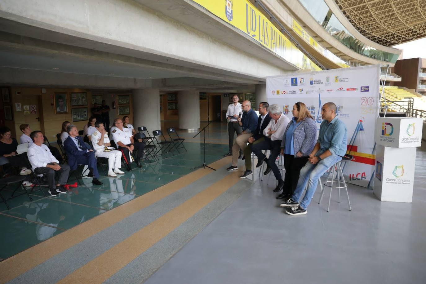 La presentación del campeonato de España de vela, en imágenes