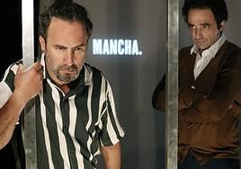Leo di Bari (a la izquierda) y Xavo Giménez protagonizan el montaje 'Espaldas de Plata'.