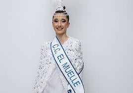 Candidata al trono de reina del carnaval de Las Palmas de Gran Canaria.