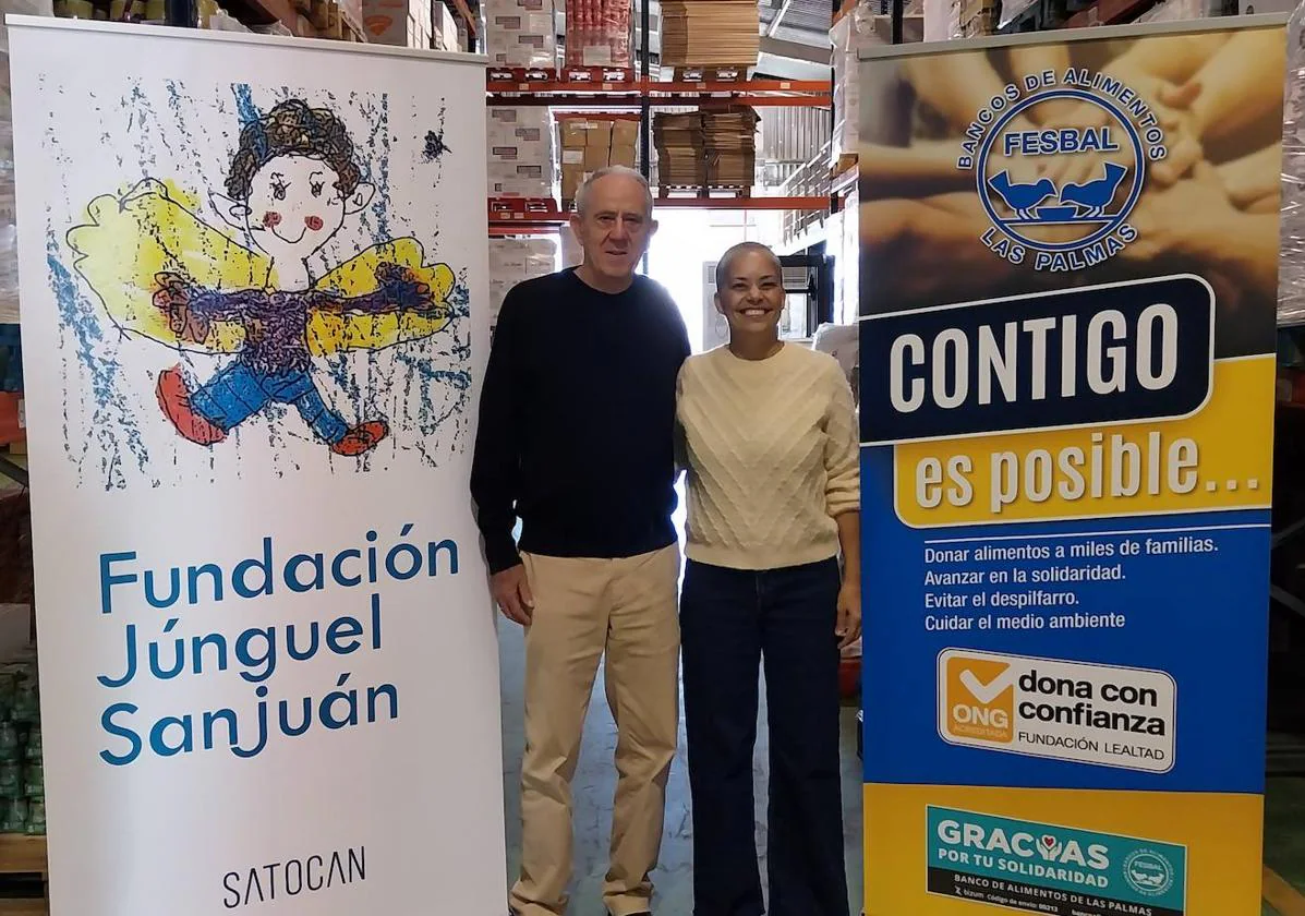 La Fundación Satocan Júnguel Sanjuan recauda 13.200 kilos para el Banco de Alimentos