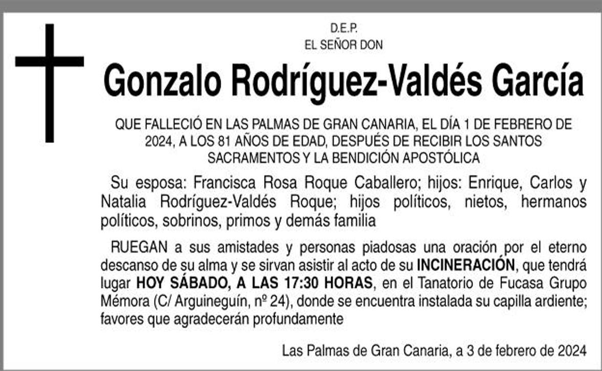 Gonzalo Rodríguez-Valdés García