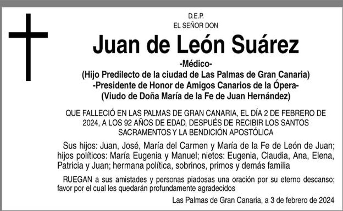 Juan de León Suárez