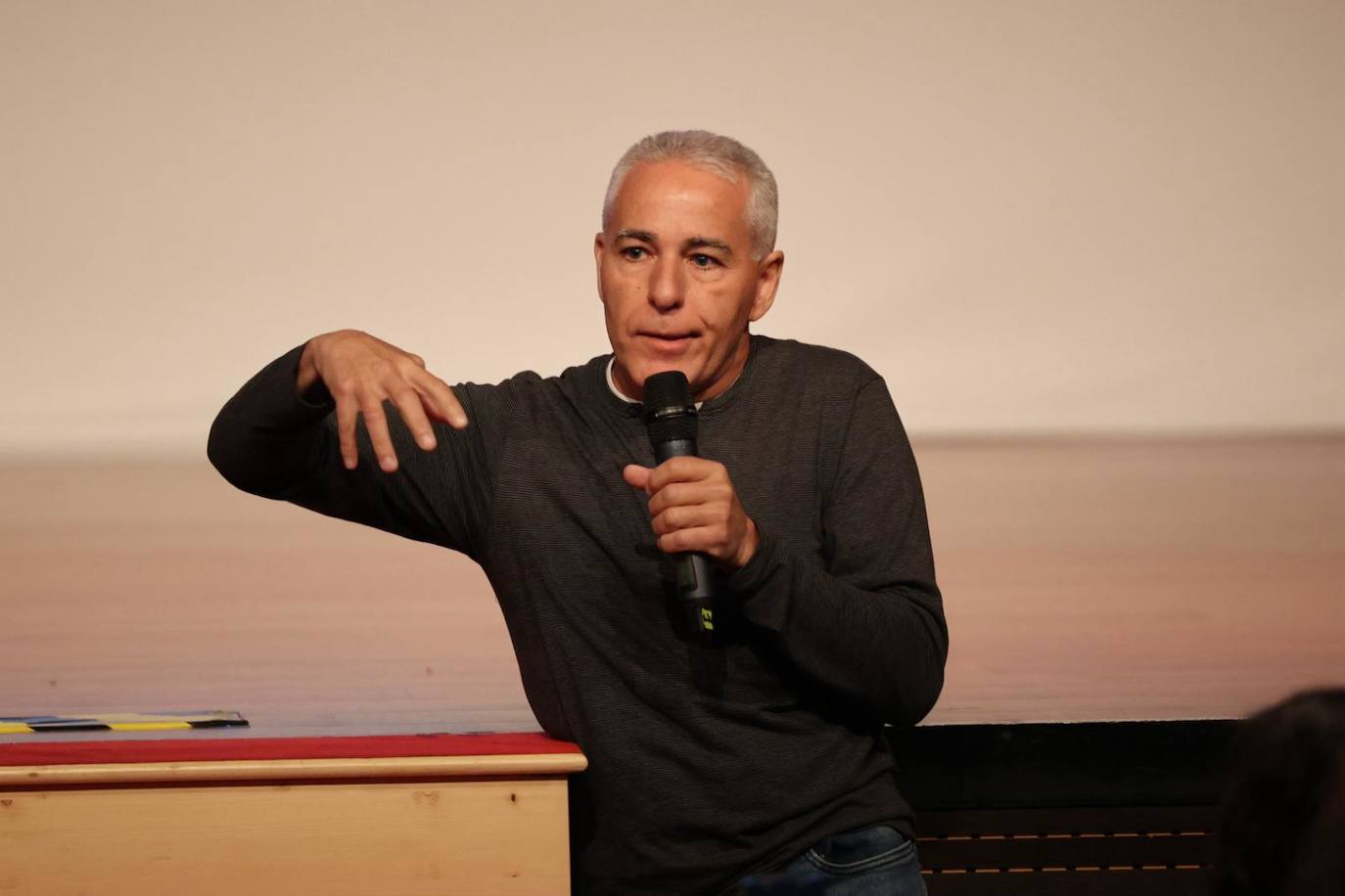 Juanito Oiarzabal en Arucas