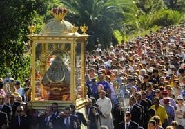 Declaran BIC la 'Bajada de la Virgen de Las Nieves' de La Palma