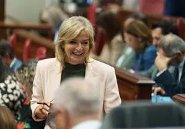 La consejera de Sanidad del Gobierno de Canarias, Esther Monzón.