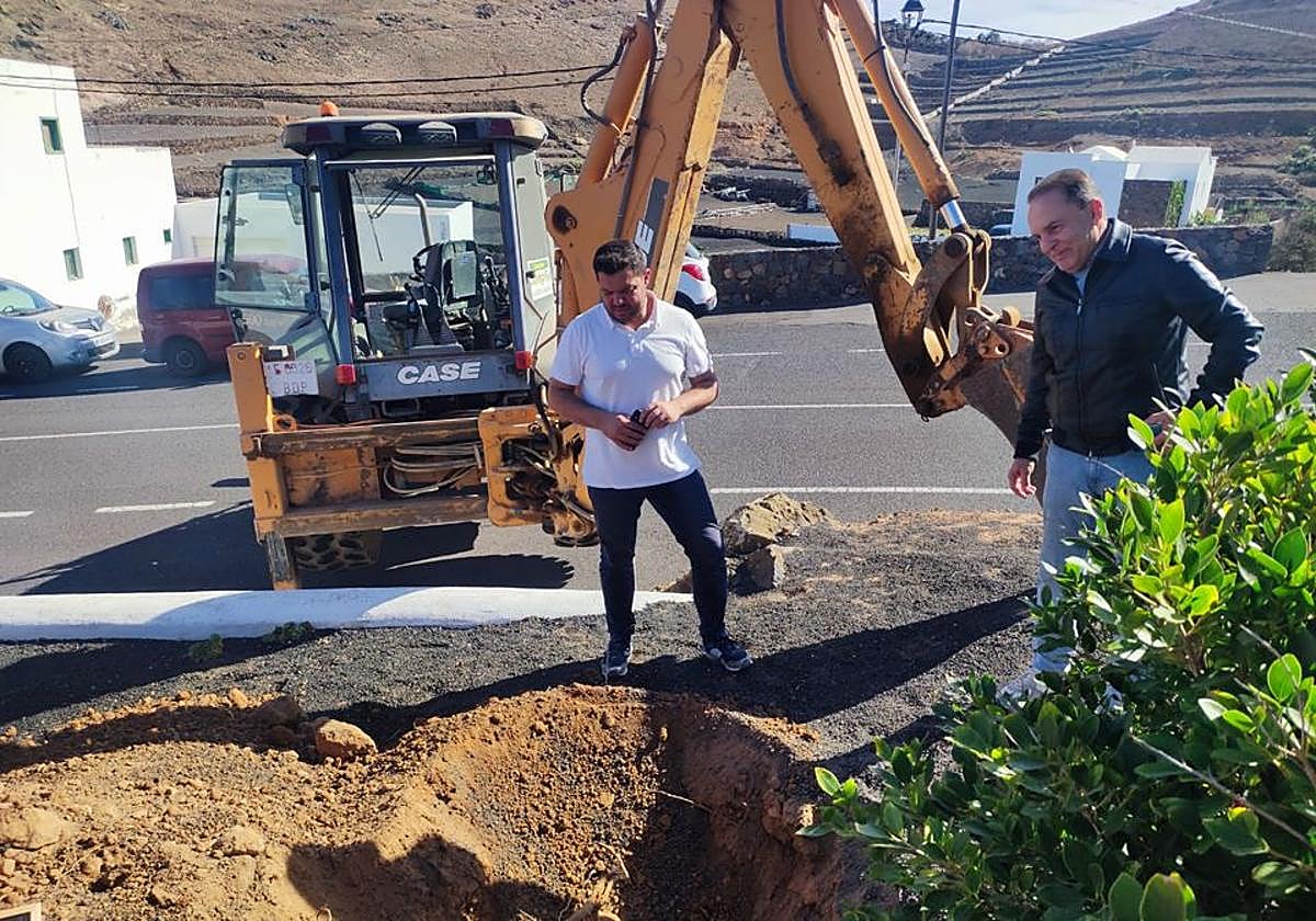 Supervisión de una de las catas.