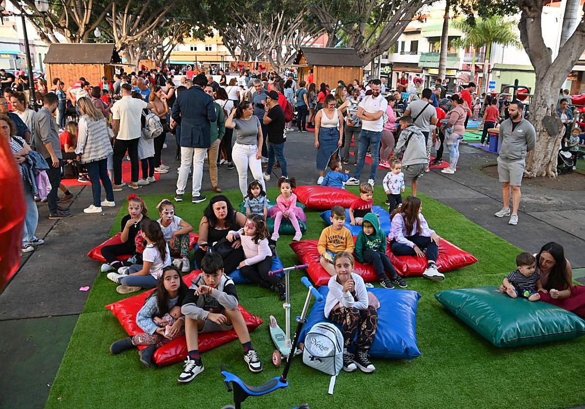 Telde enamora arranca en el parque Franchy Roca