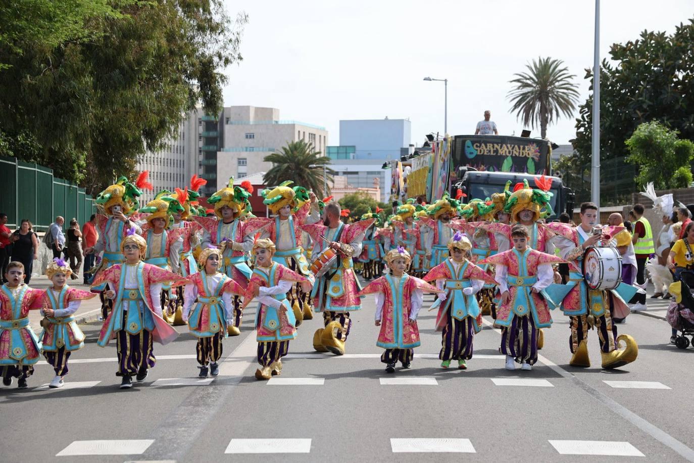 El desfile del carnaval de Las Palmas de Gran Canaria, en imágenes