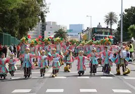 Una de las agrupaciones del carnaval de Las Palmas de Gran Canaria.