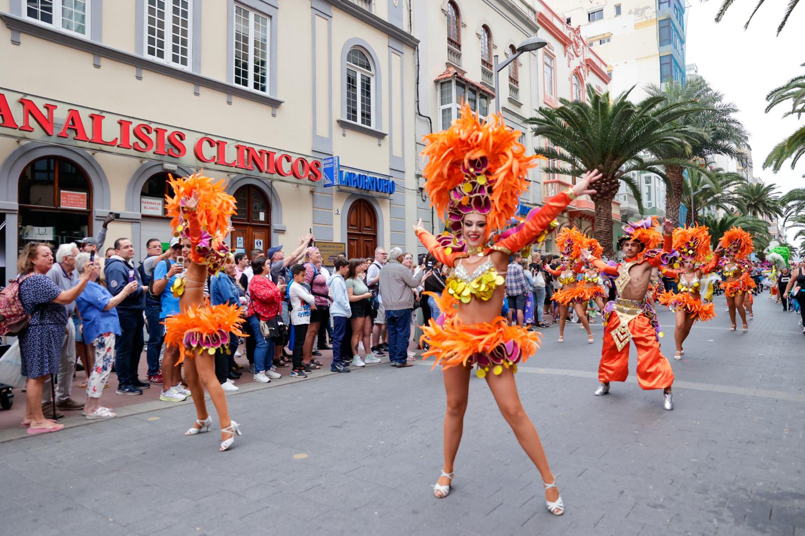 El encuentro carnavalero de comparsas, en imágenes
