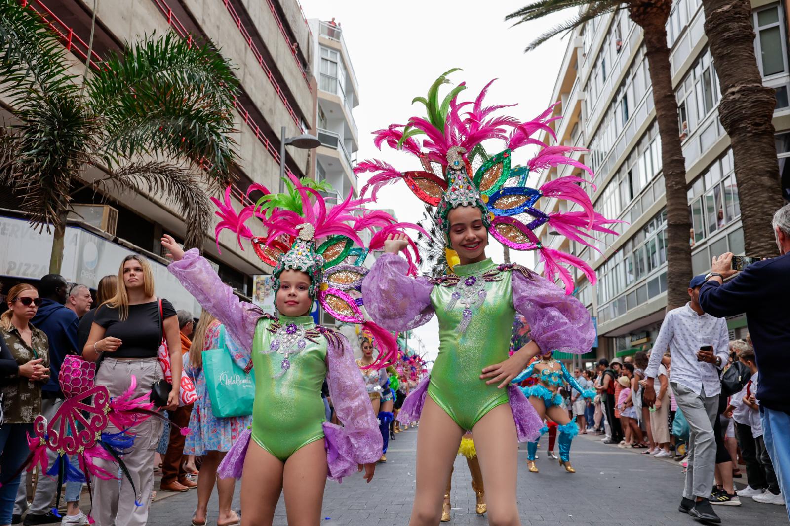 El encuentro carnavalero de comparsas, en imágenes