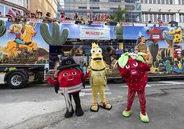 La carroza infantil de SPAR Gran Canaria celebra 'Los Carnavales del Mundo'