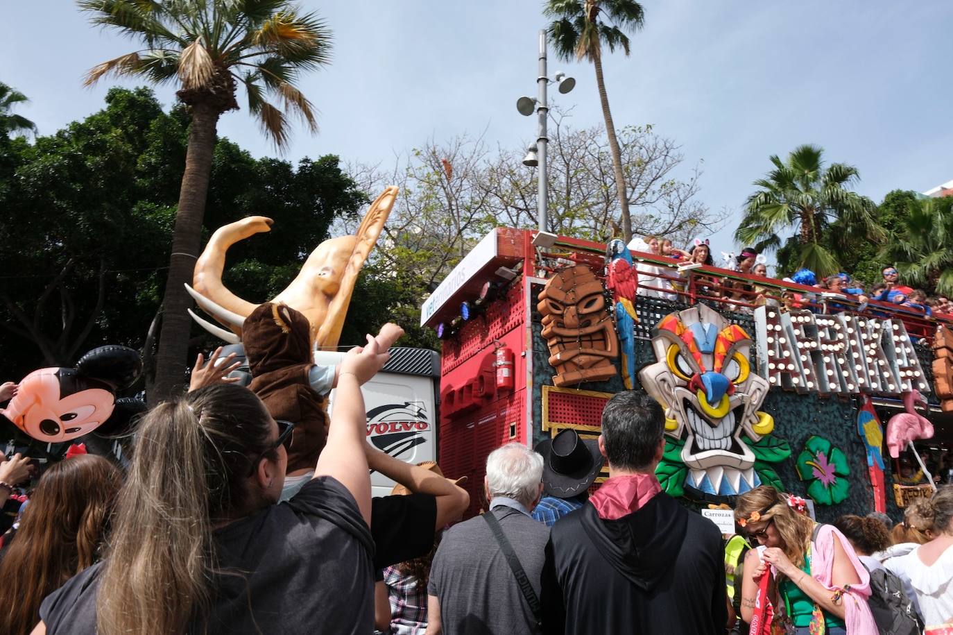 El Puerto se llena de mascaritas el martes de carnaval