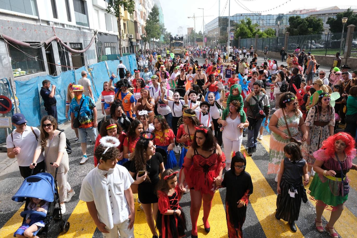 El Puerto se llena de mascaritas el martes de carnaval