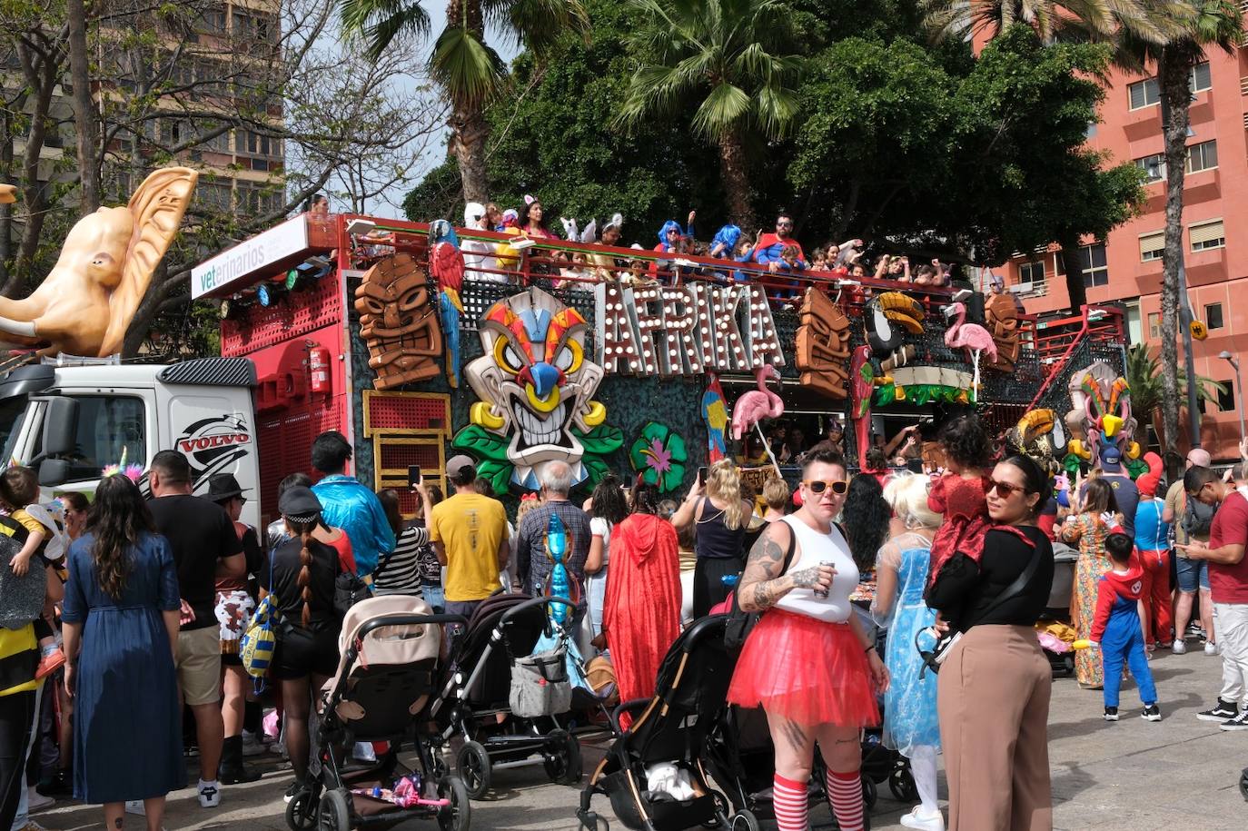La cantera del carnaval disfruta de su cabalgata