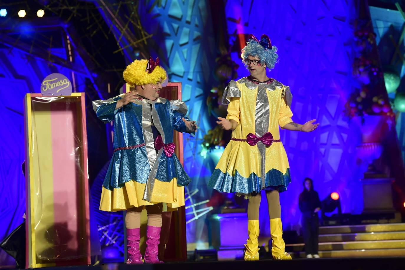 El carnaval de integración reparte ilusión en el escenario del Puerto