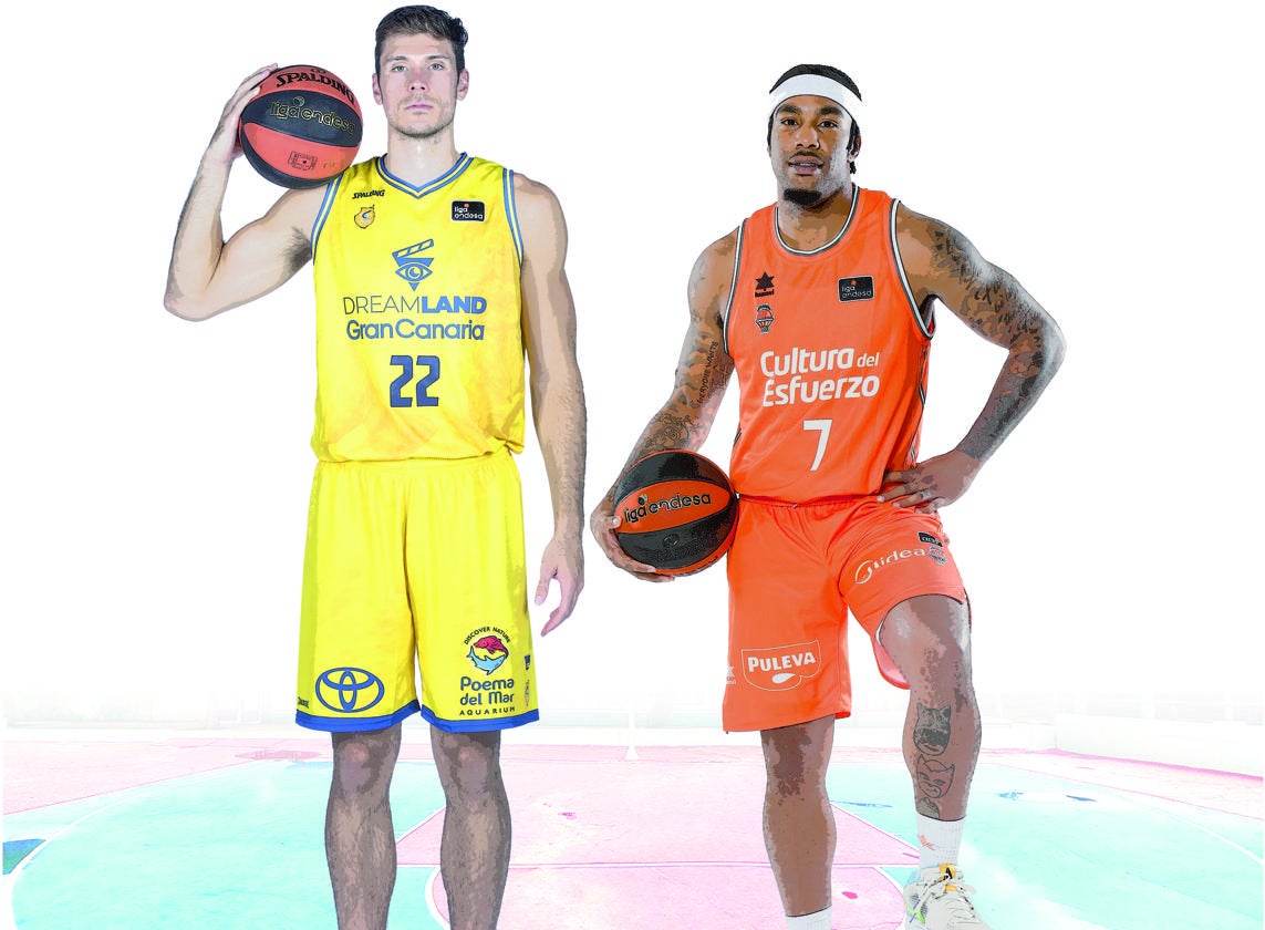 Ethan Happ (Dreamland Gran Canaria) y Chris Jones (Valencia Basket) serán posiblemente dos de los grandes protagonistas del duelo copero de cuartos de final entre canarios y levantinos.
