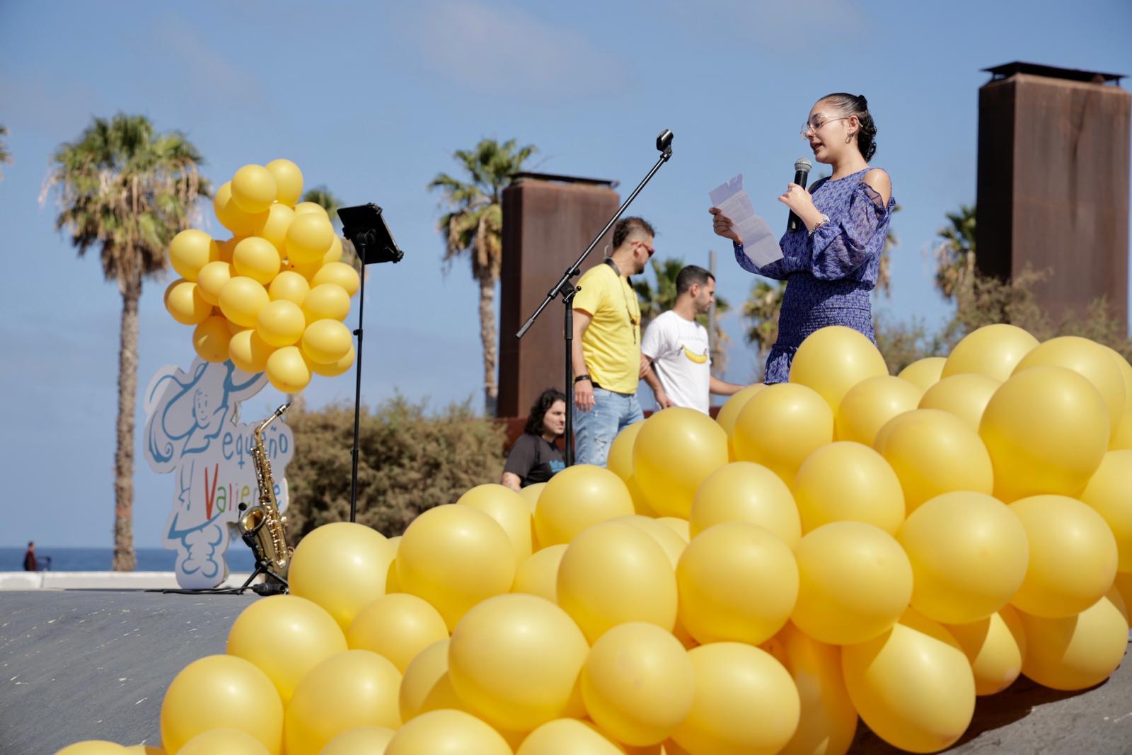 El acto de Pequeño Valiente en la capital grancanaria, en imágenes