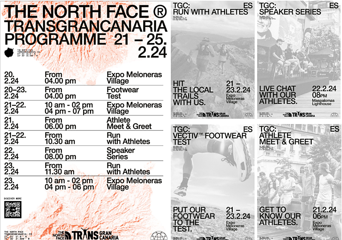 The North Face desembarca en Gran Canaria con encuentros con atletas élites durante toda la semana
