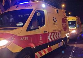 Dos heridos graves tras colisionar dos motos en la capital grancanaria