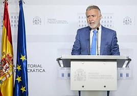 El ministro de Política Territorial, Ángel Víctor Torres.