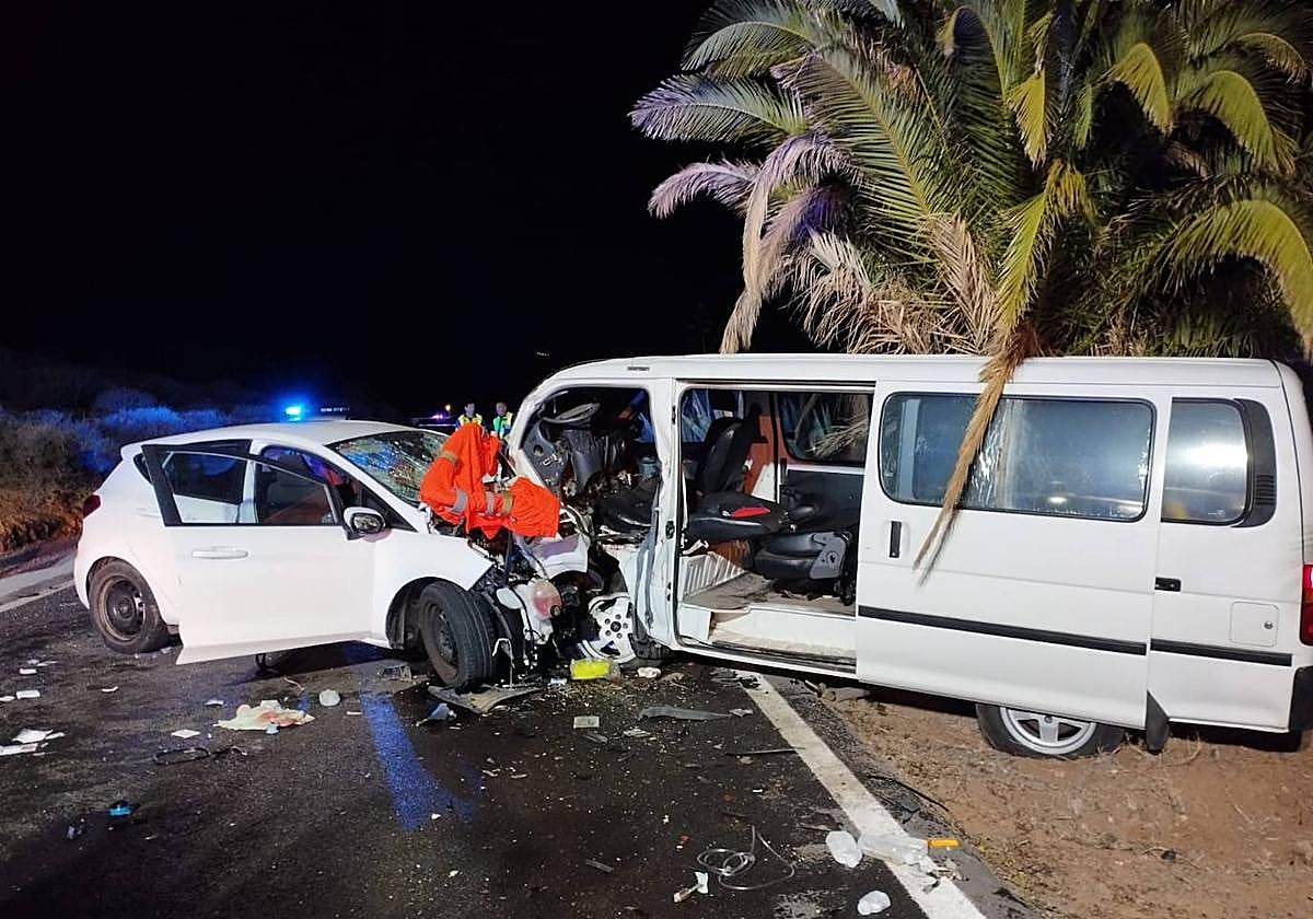 Imagen del siniestro.