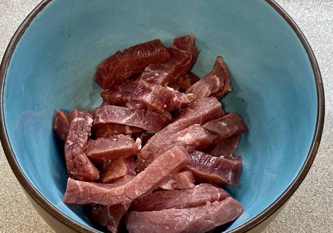 Cortamos la carne