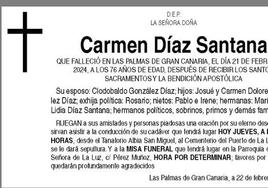 Carmen Díaz Santana