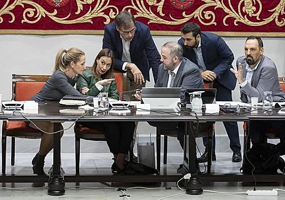 Imagen de archivo de la comisión de Hacienda.