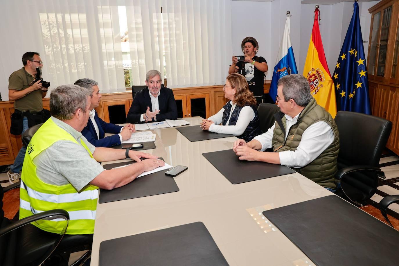 La tractorada toma la capital grancanaria en protesta por la situación del campo