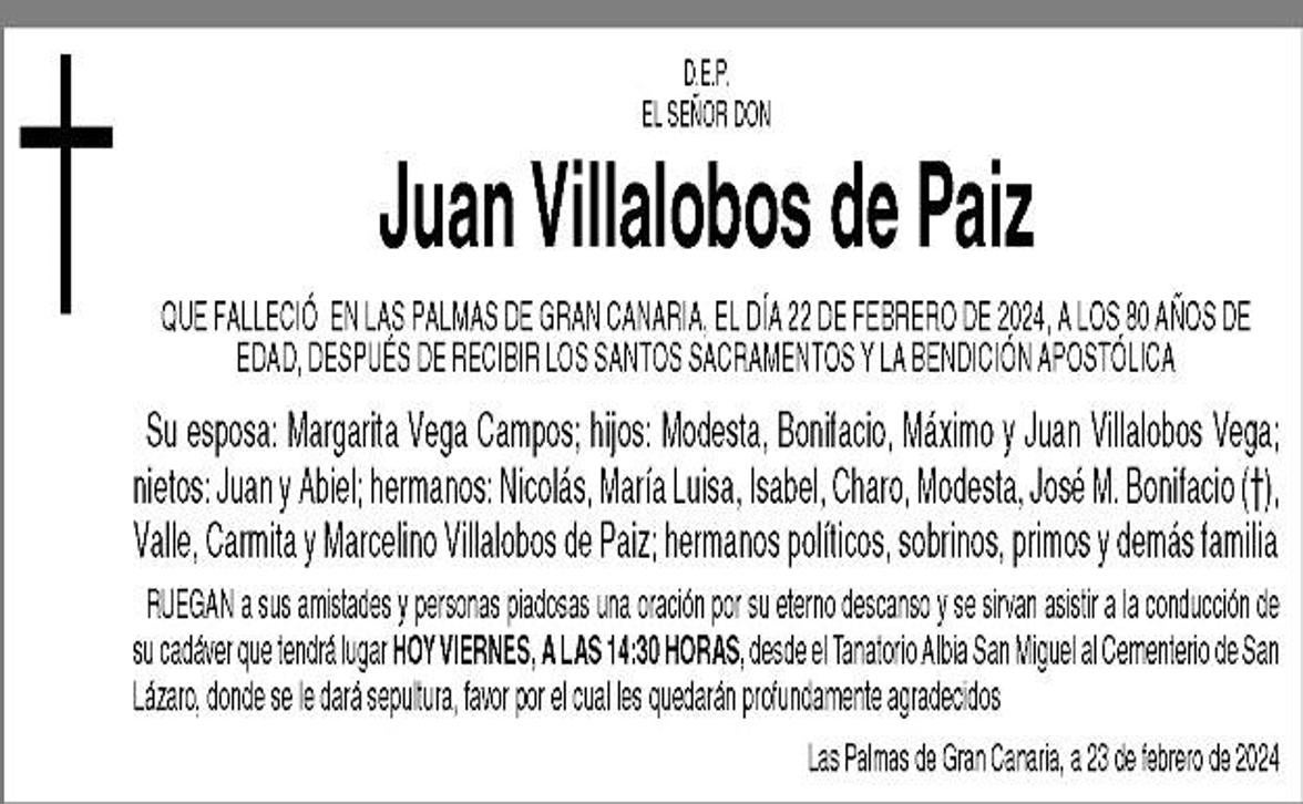 Juan Villalobos de Paiz