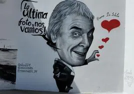 Mural de homenaje a Manolo Vieira en La Isleta, obra de Nagni69, DanklaBara y PedroSantos_74.