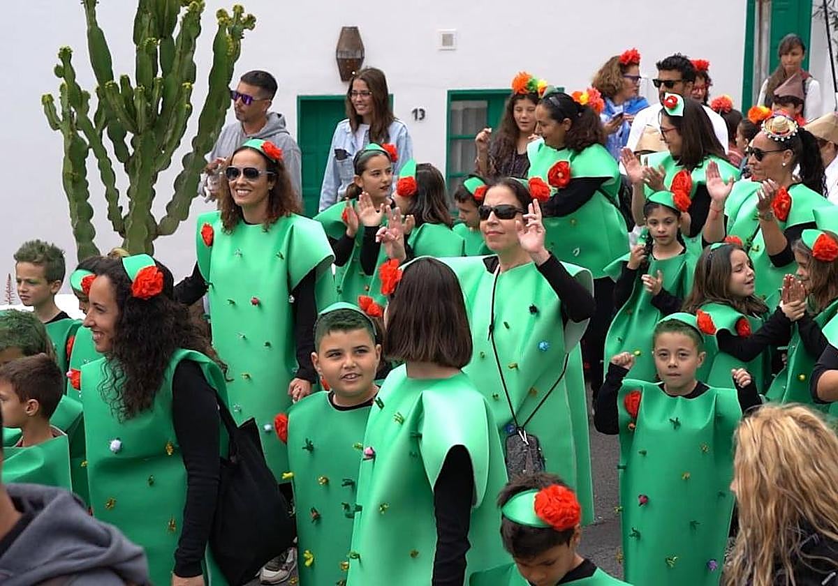Haría celebra su carnaval inclusivo